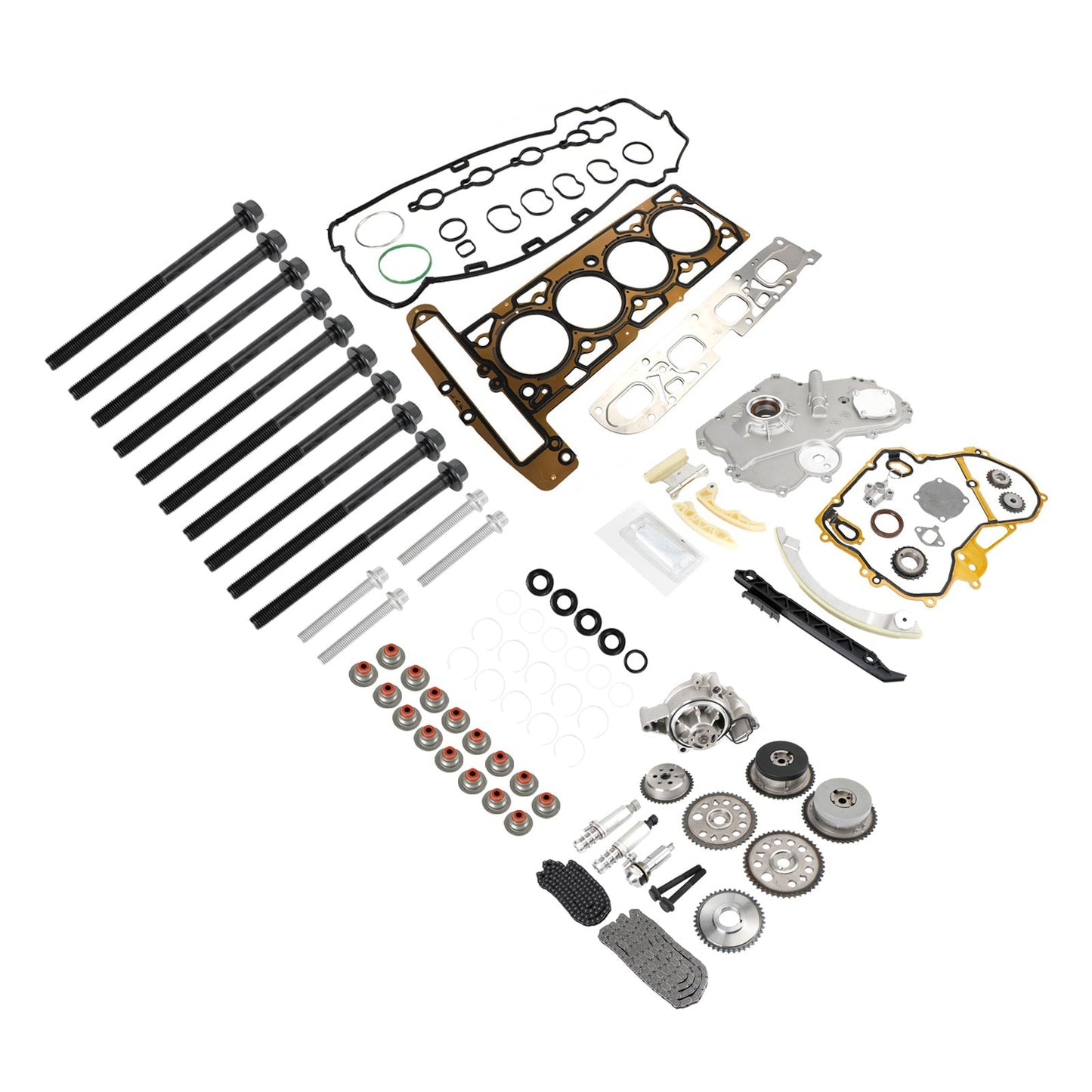 Timing Chain Kit & Oil Pump Solenoid for Chevrolet Malibu 2.4L (2011-2012)
