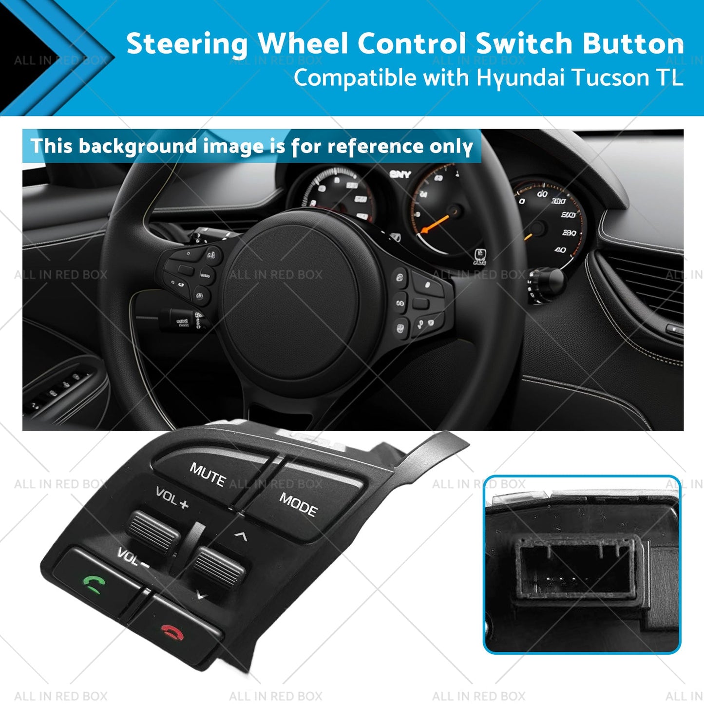 Steering Wheel Control Switch for Hyundai Tucson TL (2015-2019)