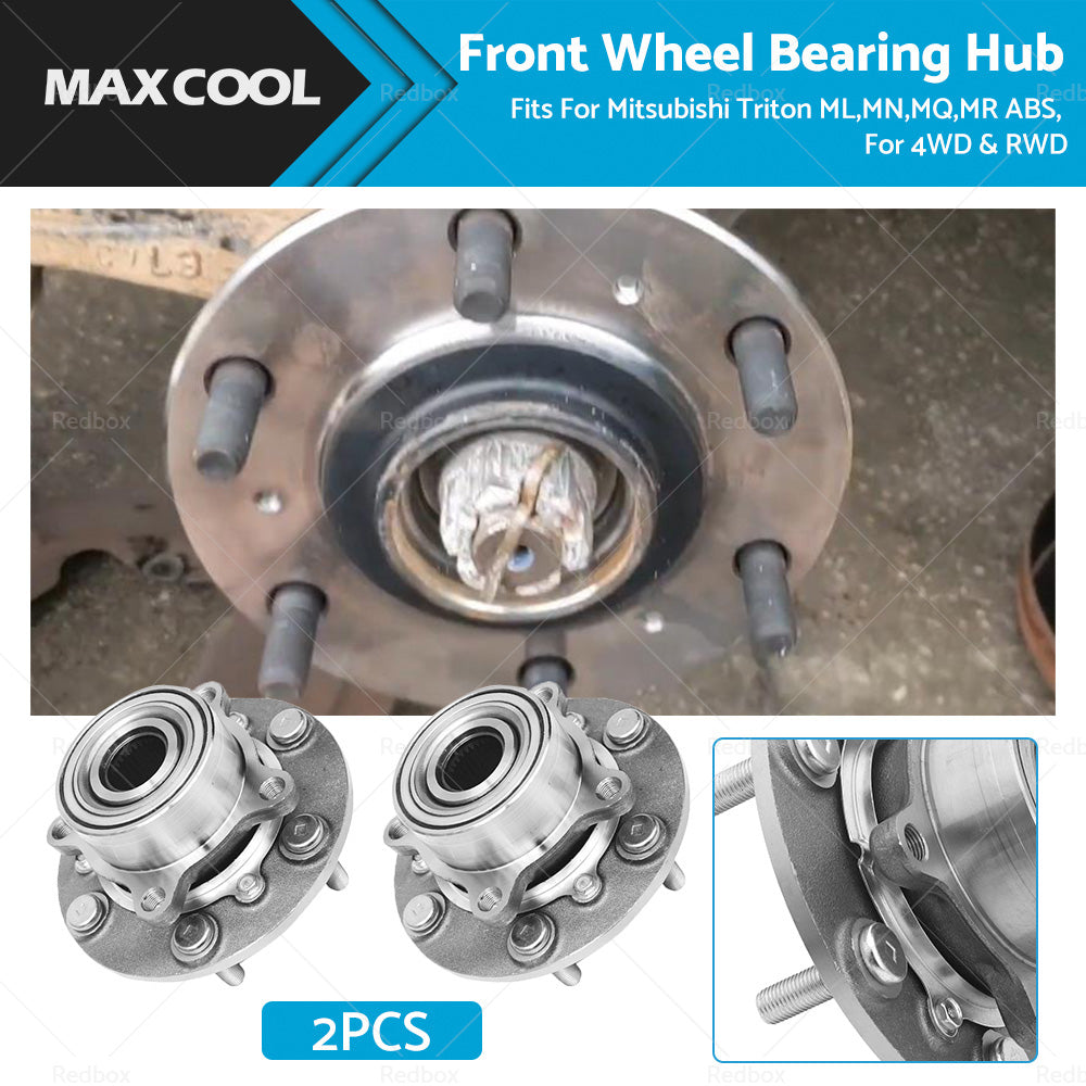 Front Wheel Bearing Hub for Mitsubishi Triton ML/MN/MQ/MR 2006-on ABS
