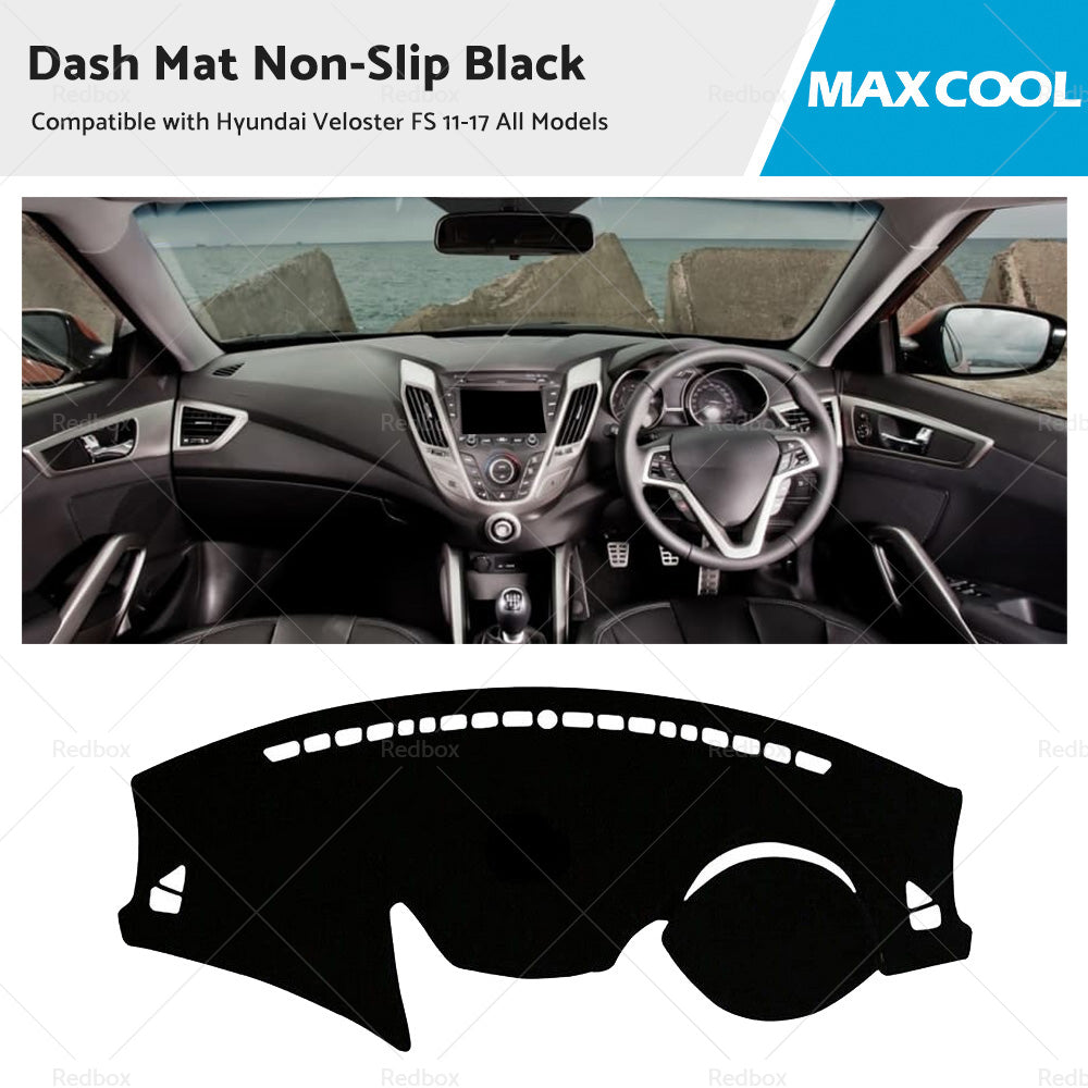 DashMat Non-Slip Mat Covers for Hyundai Veloster FS (2011-2017)