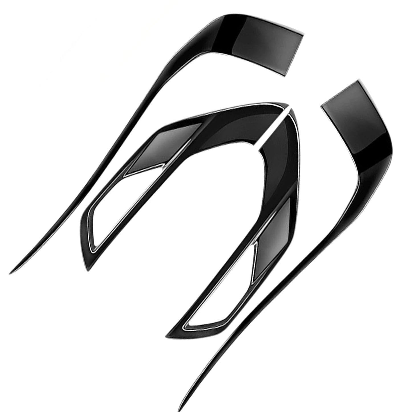 Front Grill Molding Trim Protector Cover Suitable For Mitsubishi Outlander 2022-2024-4