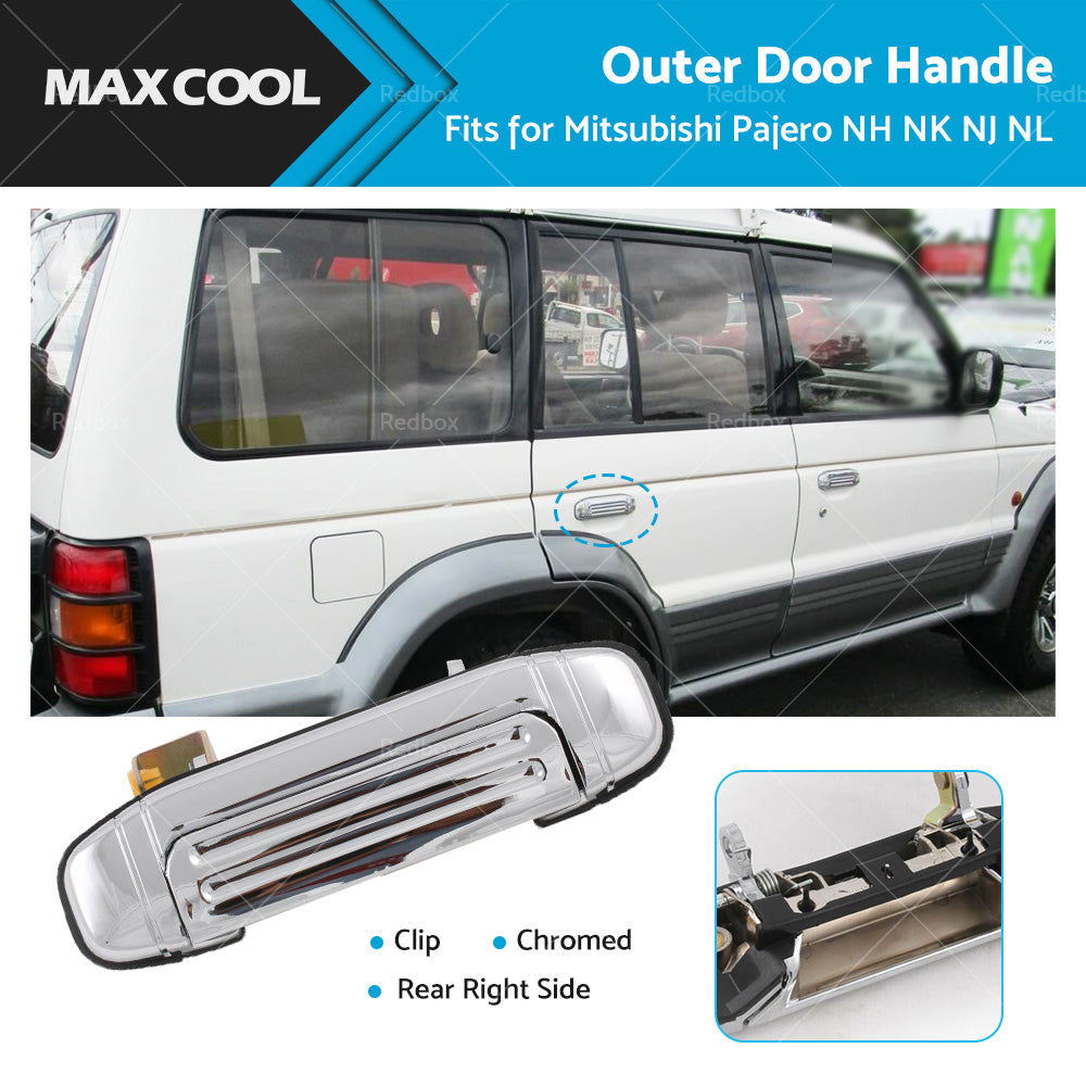 Rear Right Outer Door Handle for Mitsubishi Pajero NH-NL 1991-2000