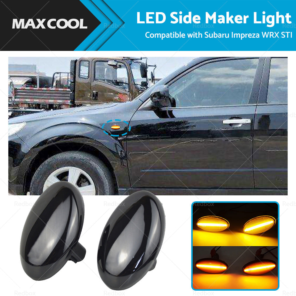 LED Side Marker Light for Subaru Impreza WRX STI 2008-2014