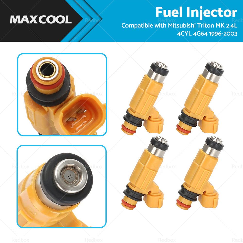 Fuel Injector 2.4L for Mitsubishi Triton MK 4G64 1996-2003