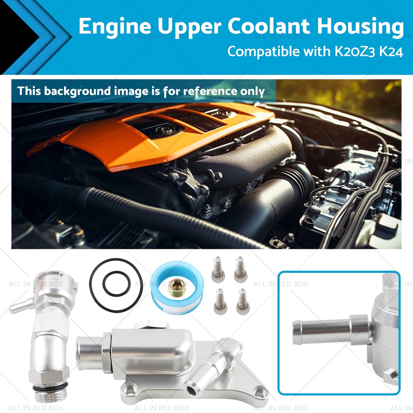 Elbow Filler Neck Hose Kit for Honda K20Z3 K24 2006-2011