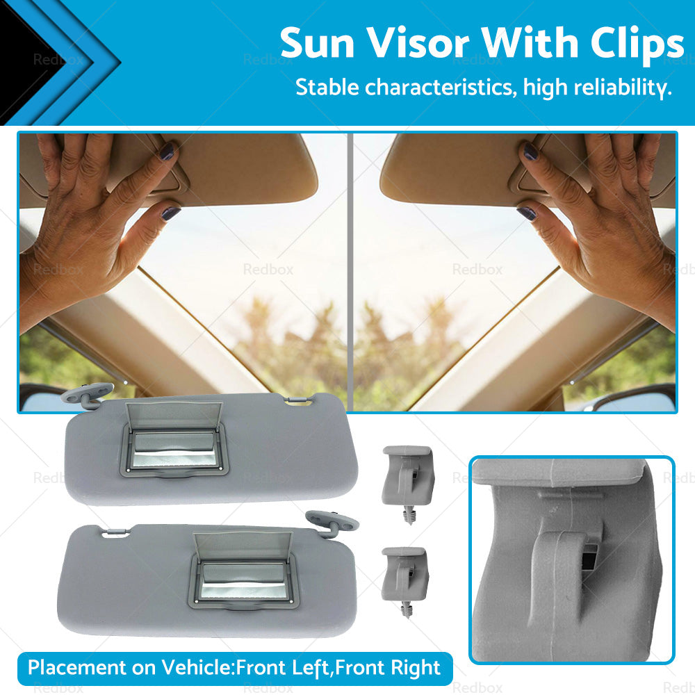 Sun Visor Clips Front Left/Right for Hyundai Getz (2002-2012)