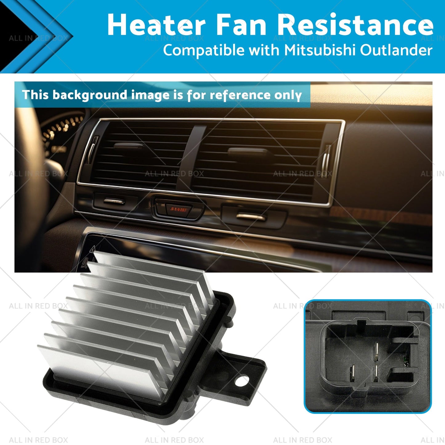 Heater Fan Resistor for Mitsubishi Outlander Pajero Sport L200 2010-2023
