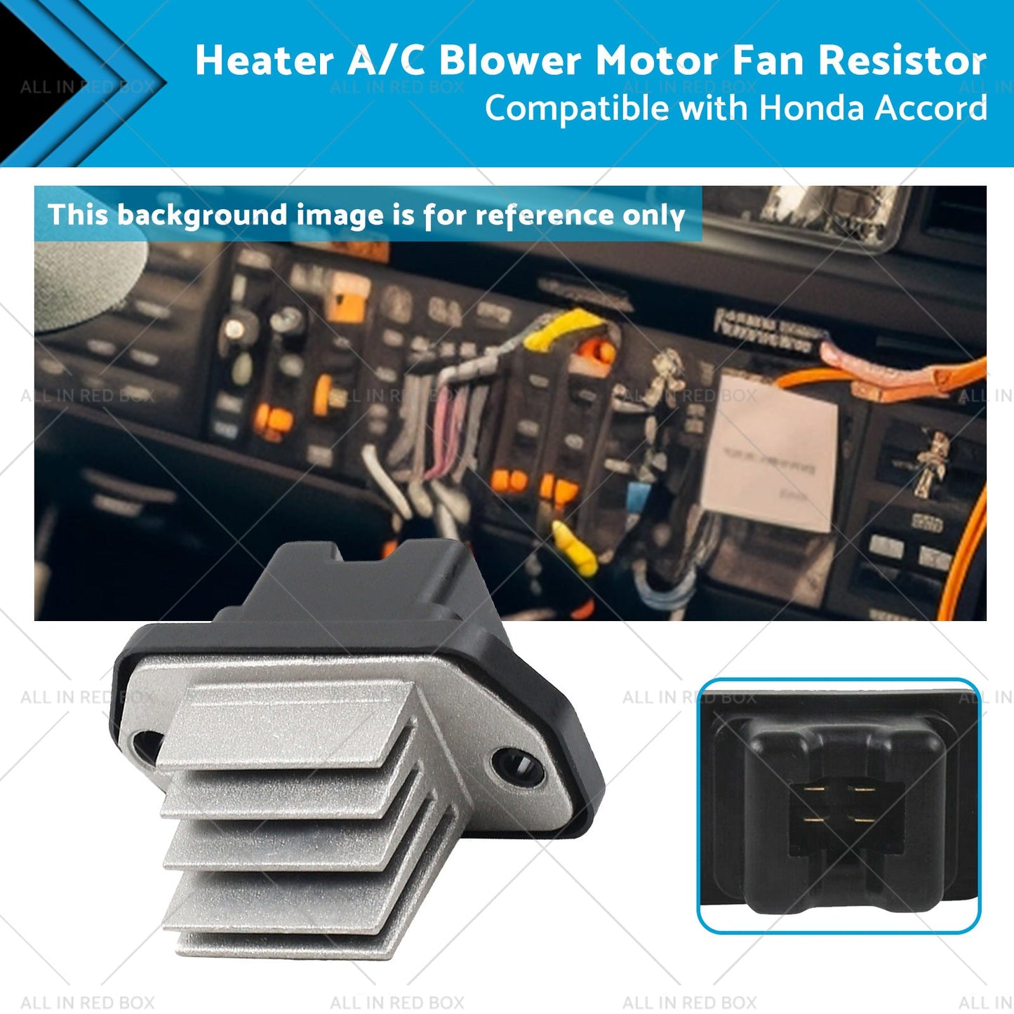Heater Blower Motor Fan Resistor for Honda Accord 1994-1997