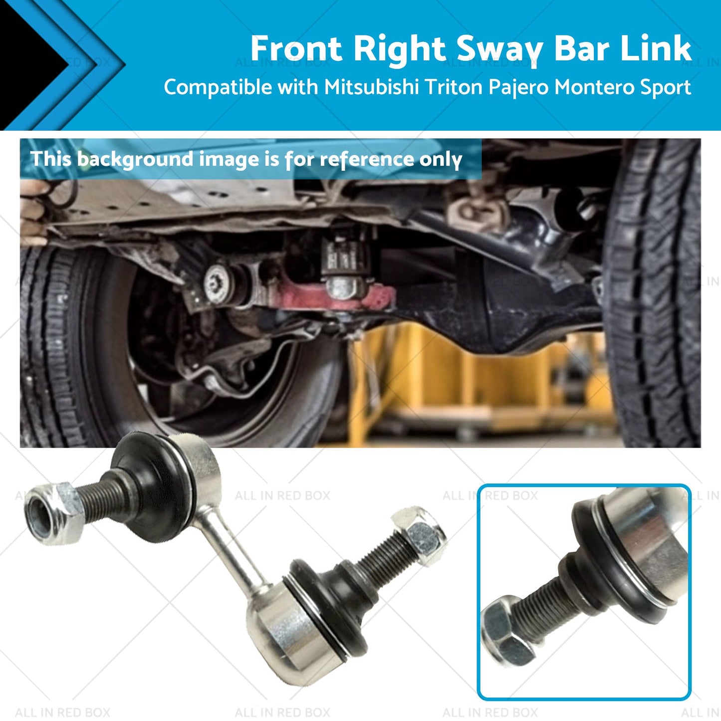 Front Right Sway Bar Link for Mitsubishi Triton L200 2WD/4WD 2006-2015