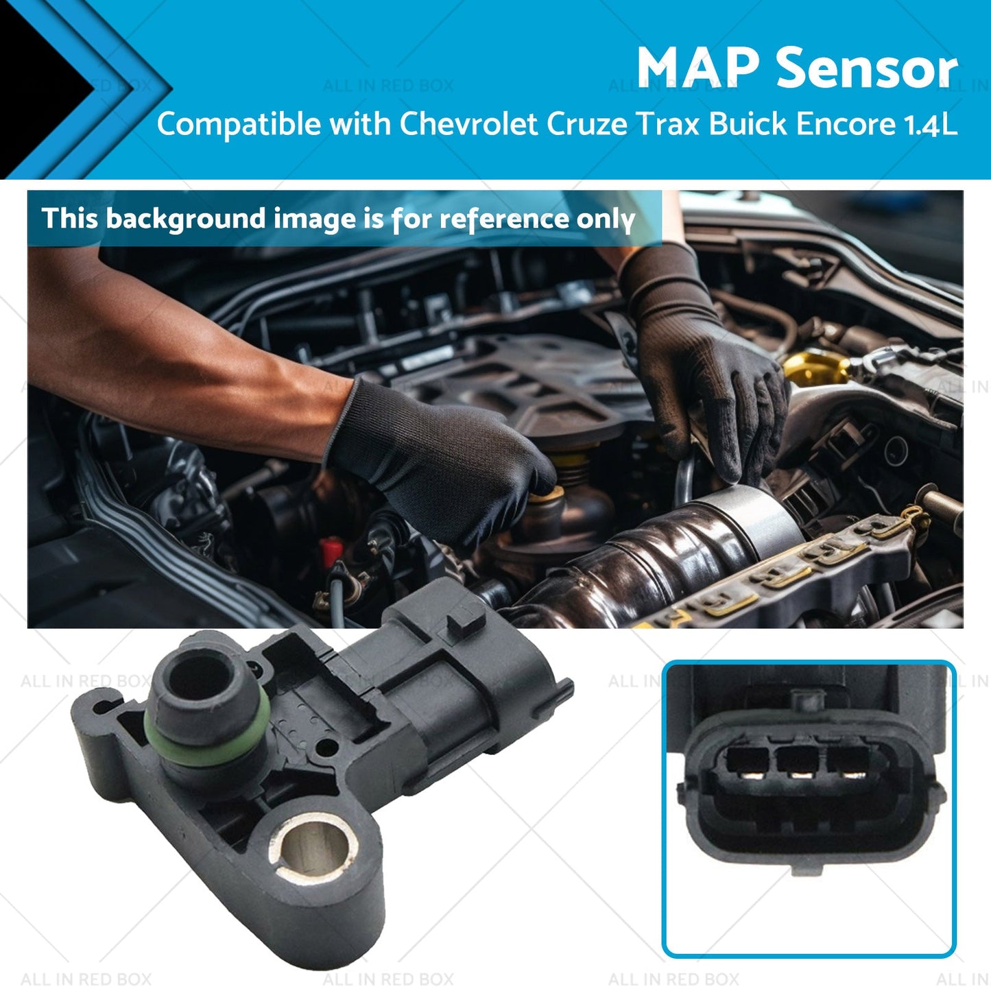 MAP Sensor 1.4L for Chevrolet Cruze Trax Buick Encore 2013-2020