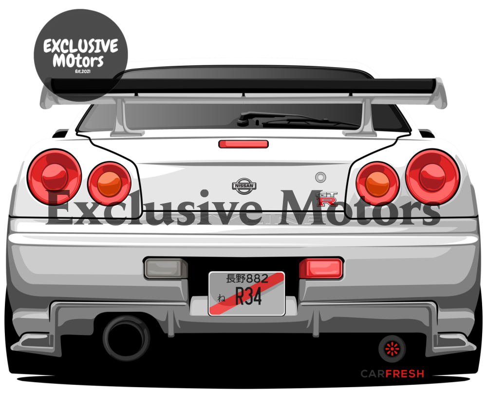 R34 GTR CARFRESH AIR FRESHNER