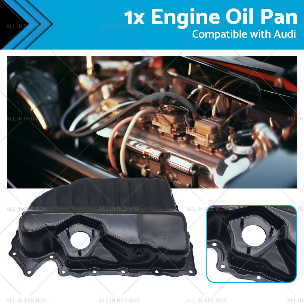 Engine Oil Pan for Audi Q3 A3 TT Skoda Superb VW Golf Passat 2008-2023