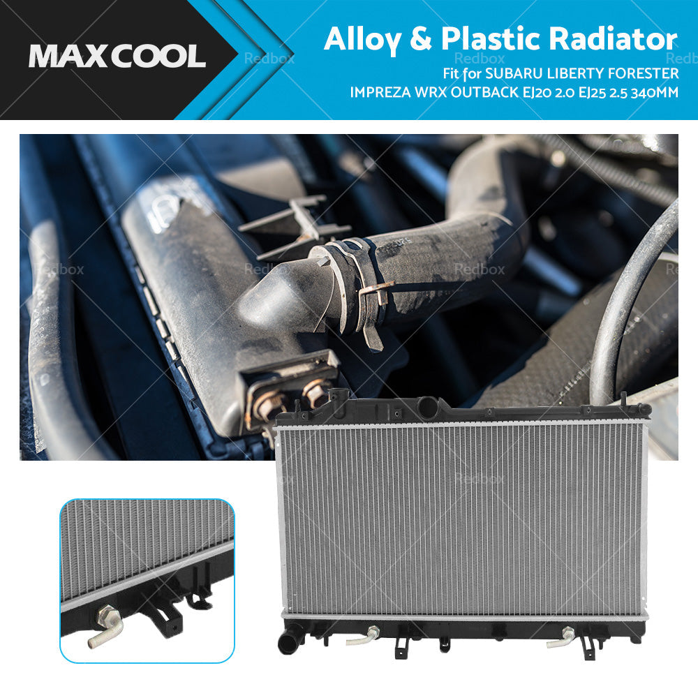 Radiator 340mm for Subaru Liberty/Forester/Impreza/WRX/Outback 1998-2014