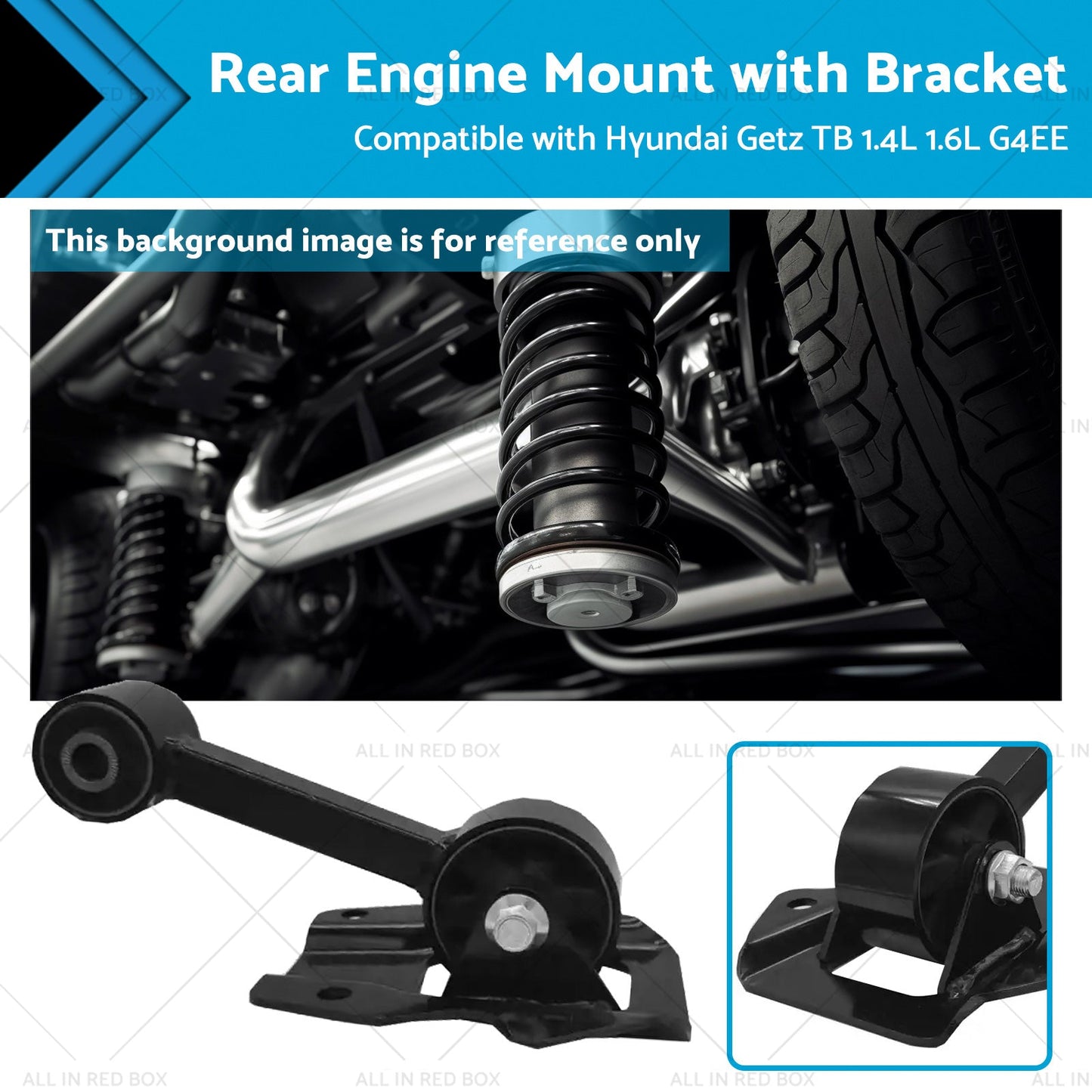 Rear Engine Mount Bracket for Hyundai Getz TB 1.4L/1.6L 2005-2011