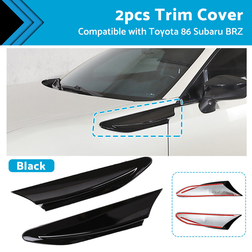Side Fender Fin Vent Trim for Toyota 86 Subaru BRZ 2012-2020
