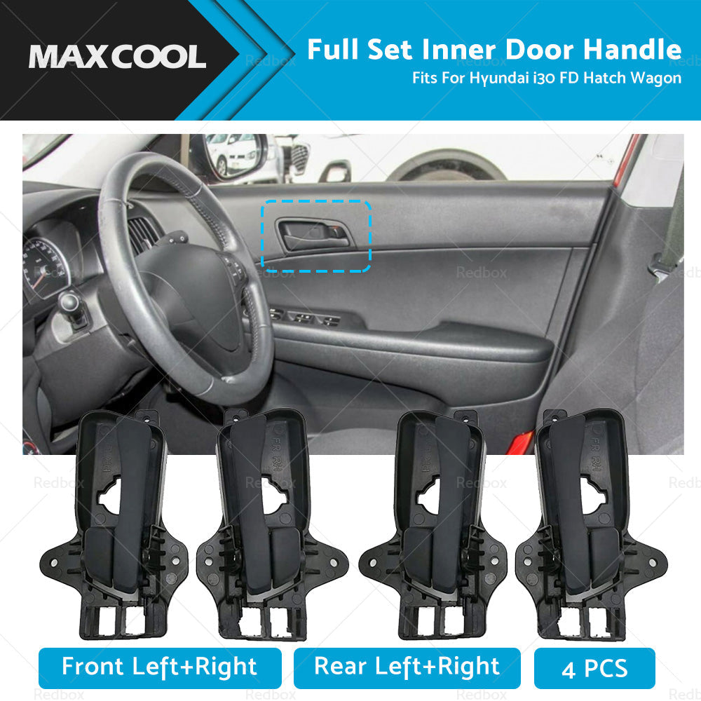 4X Inner Door Handle for Hyundai i30 FD Hatch Wagon 2007-2012