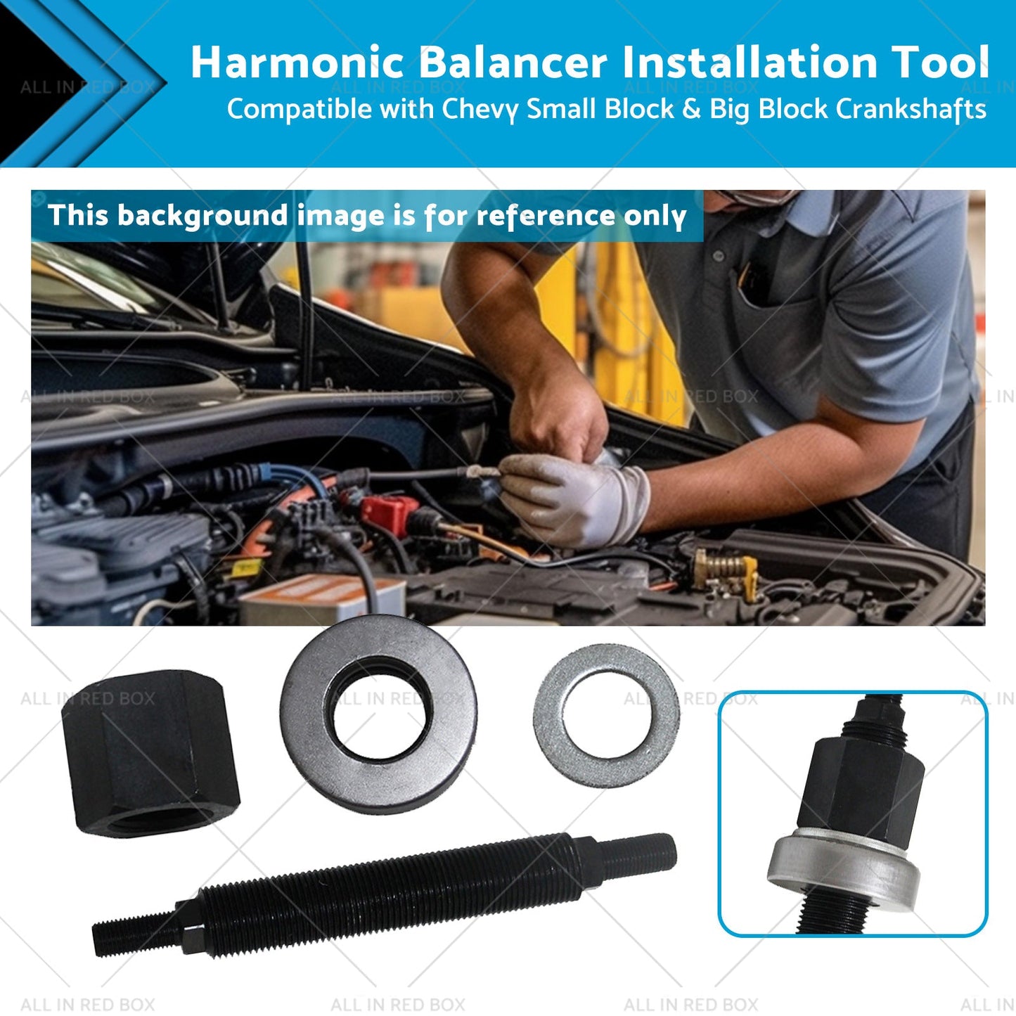 Harmonic Balancer Tool for Chevy SBC/BBC 1955-2000