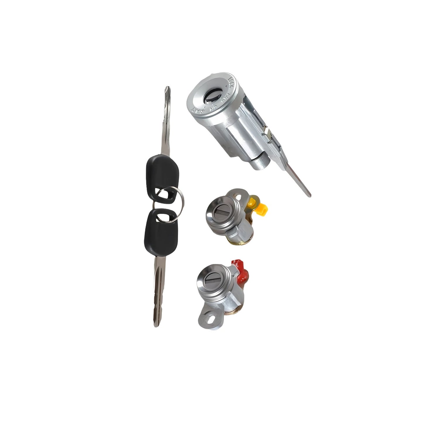 Ignition Barrel Door Locks Set Suitable For Toyota LandCruiser 80 Series 1990-1998-3