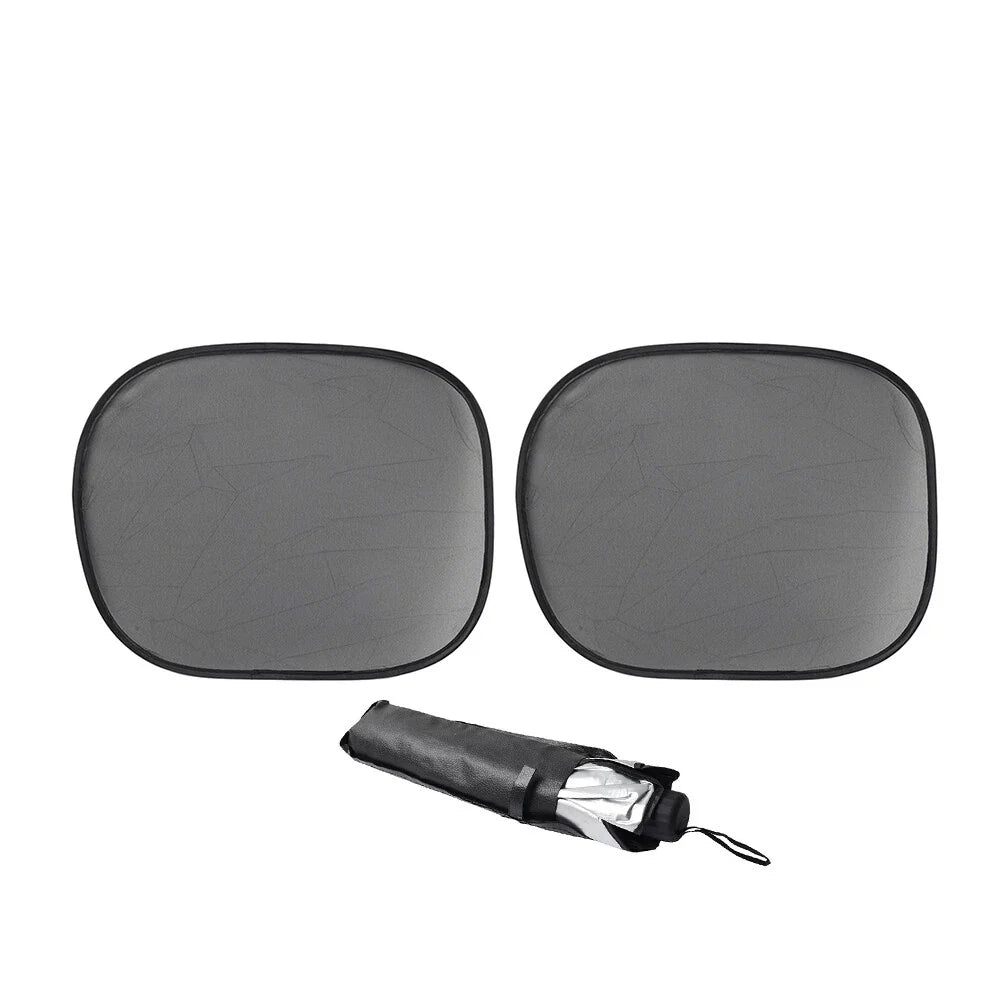 3 x Windshield Sun Shade Umbrella Front Window Cover Small Sizes