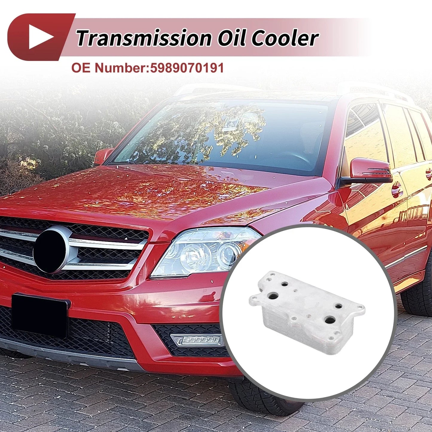 Engine Oil Cooler for Mercedes-Benz C230 V6 2.5L (2003-2007)