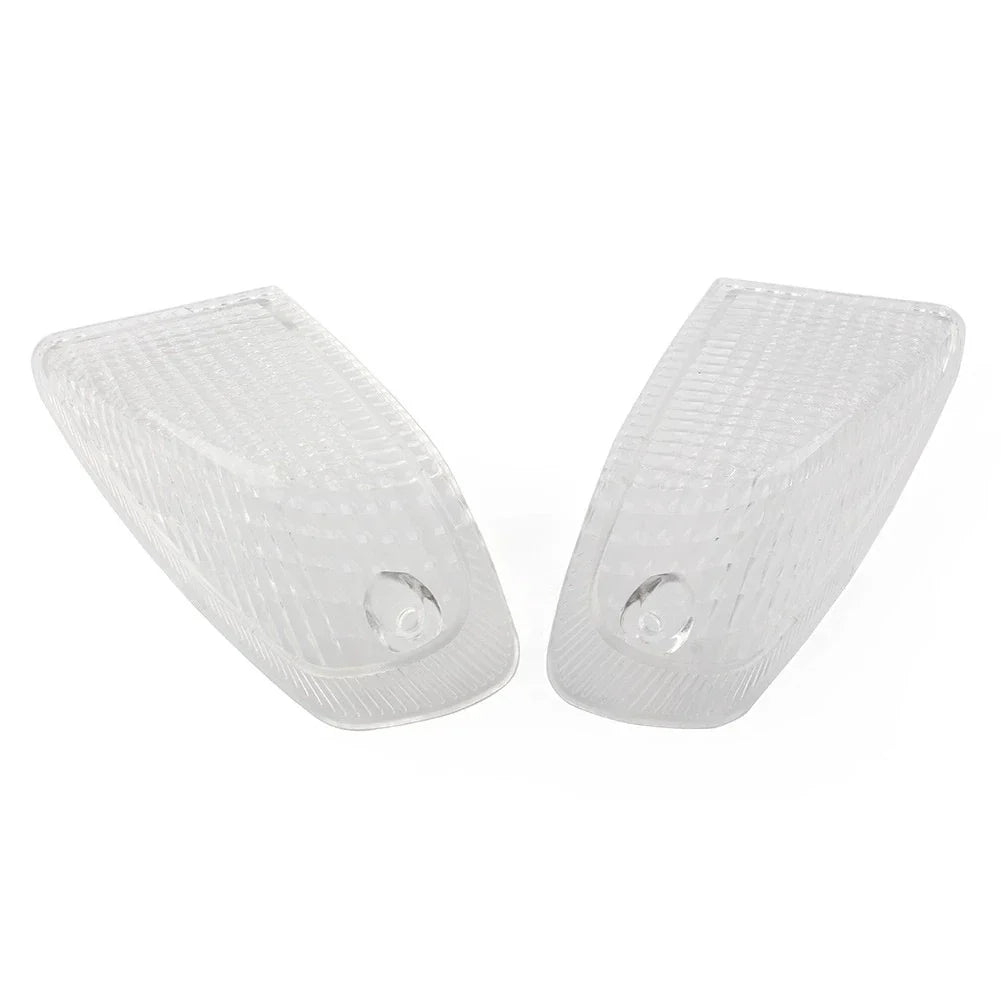 Clear Rear Turn Signal Indicator Light Lens for KAWASAKI ZZR400 600 (1990-1992)