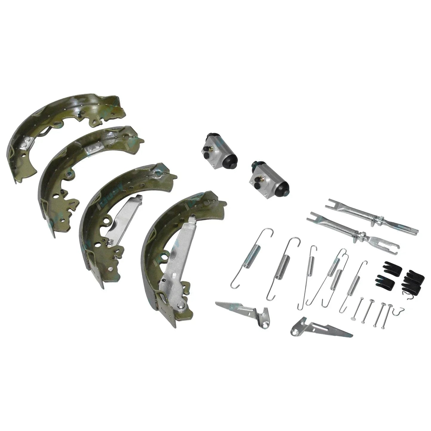 Rear Brake Shoes + Wheel Cylinders Adjuster Kit for Hilux GGN25 KUN26 05~16 4X4