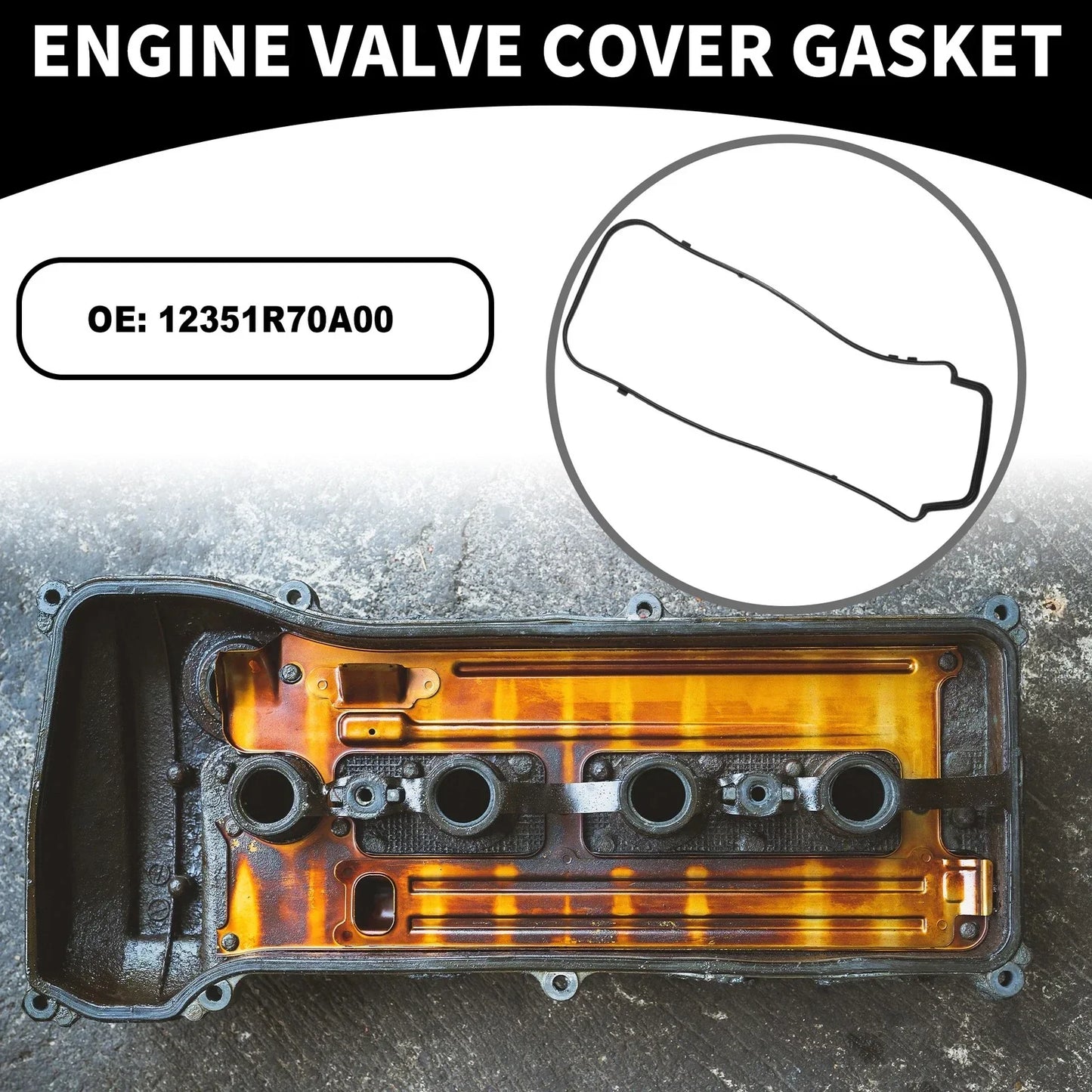 Valve Cover Gasket for Honda Accord EX, Odyssey EX-L (2003-2007)