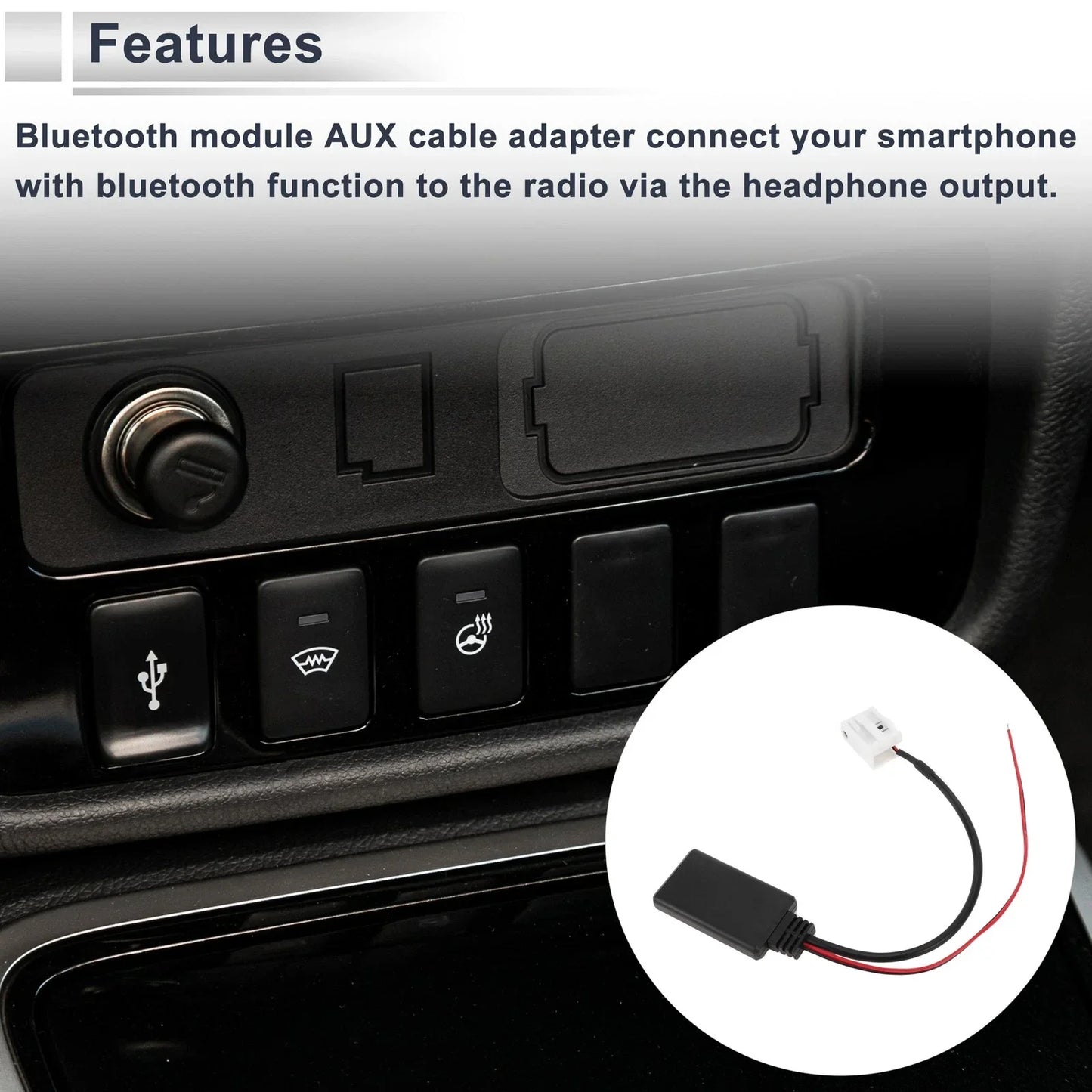Stereo Radio Harness for Mercedes Benz W169 W245 W203 W209 (2001-2012)