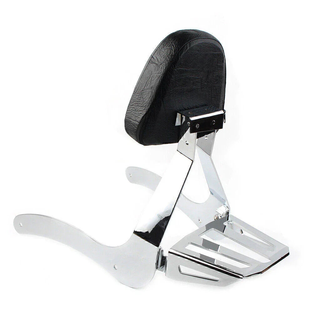 Sissy Bar Passenger Backrest Pad + Mounting Spools for Indian Scout (2019-2020)