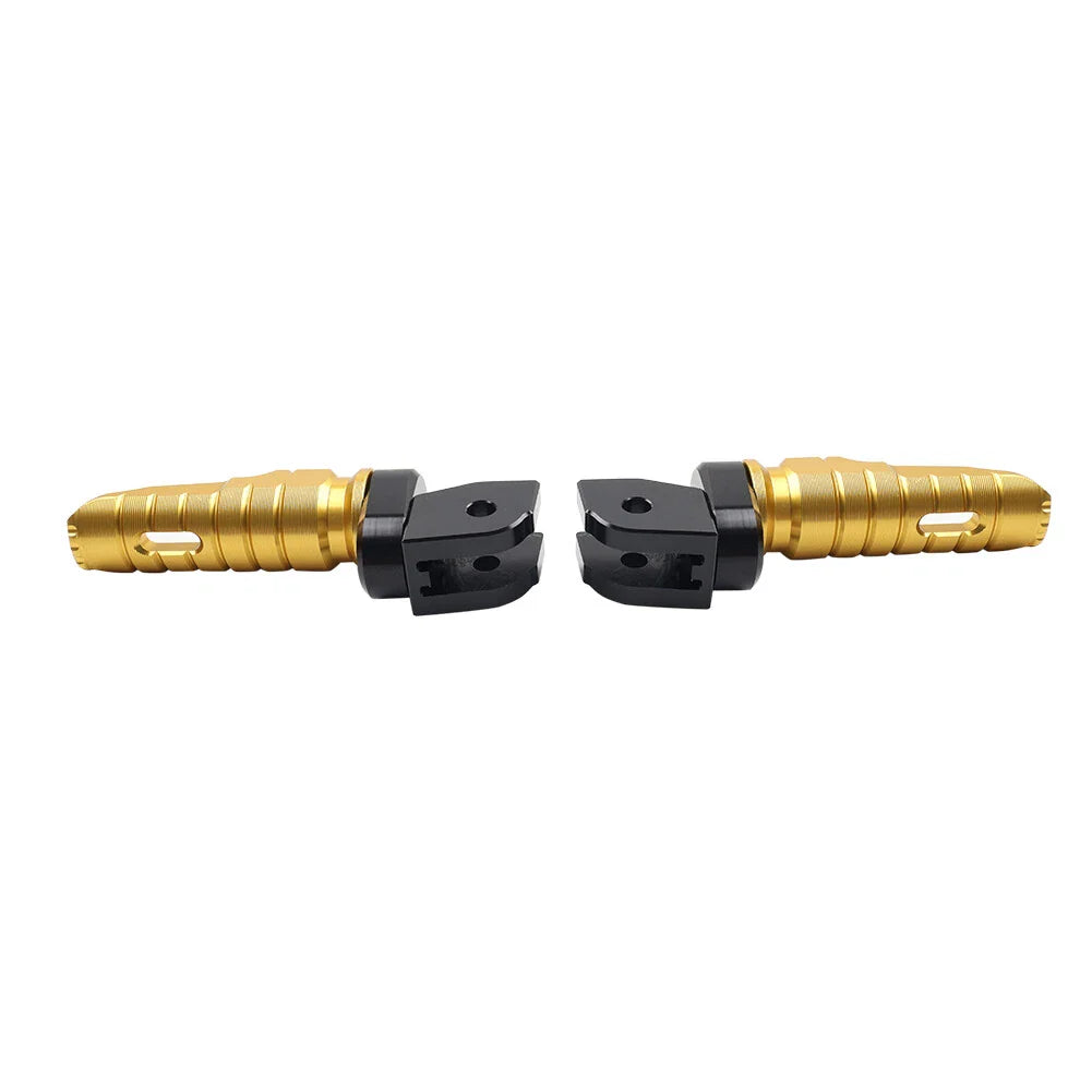 Gold Front Footrests Pegs for Ducati Monster 1100 821 1200 (2009-2020)