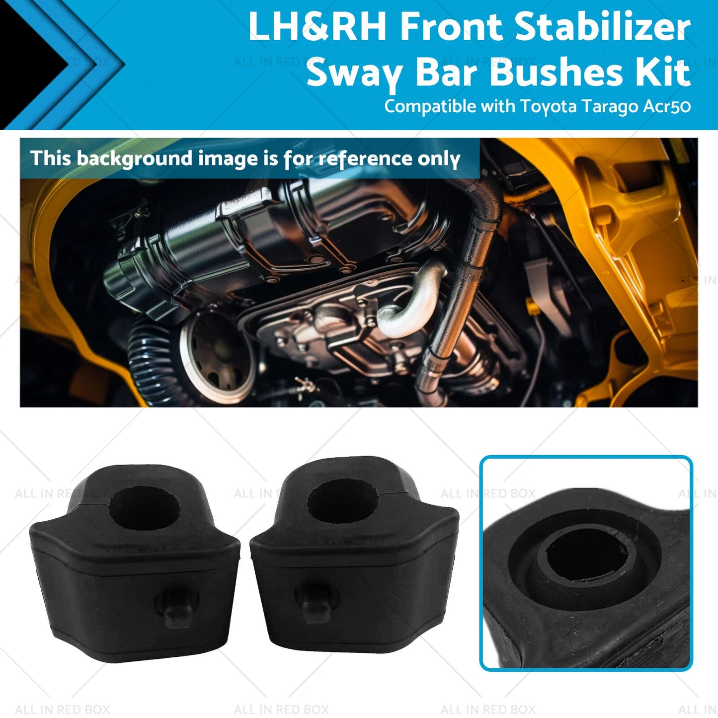 Sway Bar Bushes for Toyota Tarago Acr50 (2006-2019)