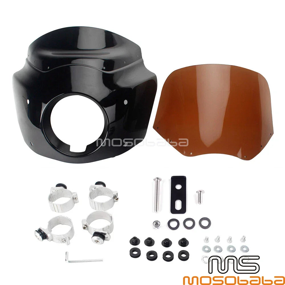 11'' Tall Windshield for Harley Street Bob FXBB FXBBS (2018-2022)