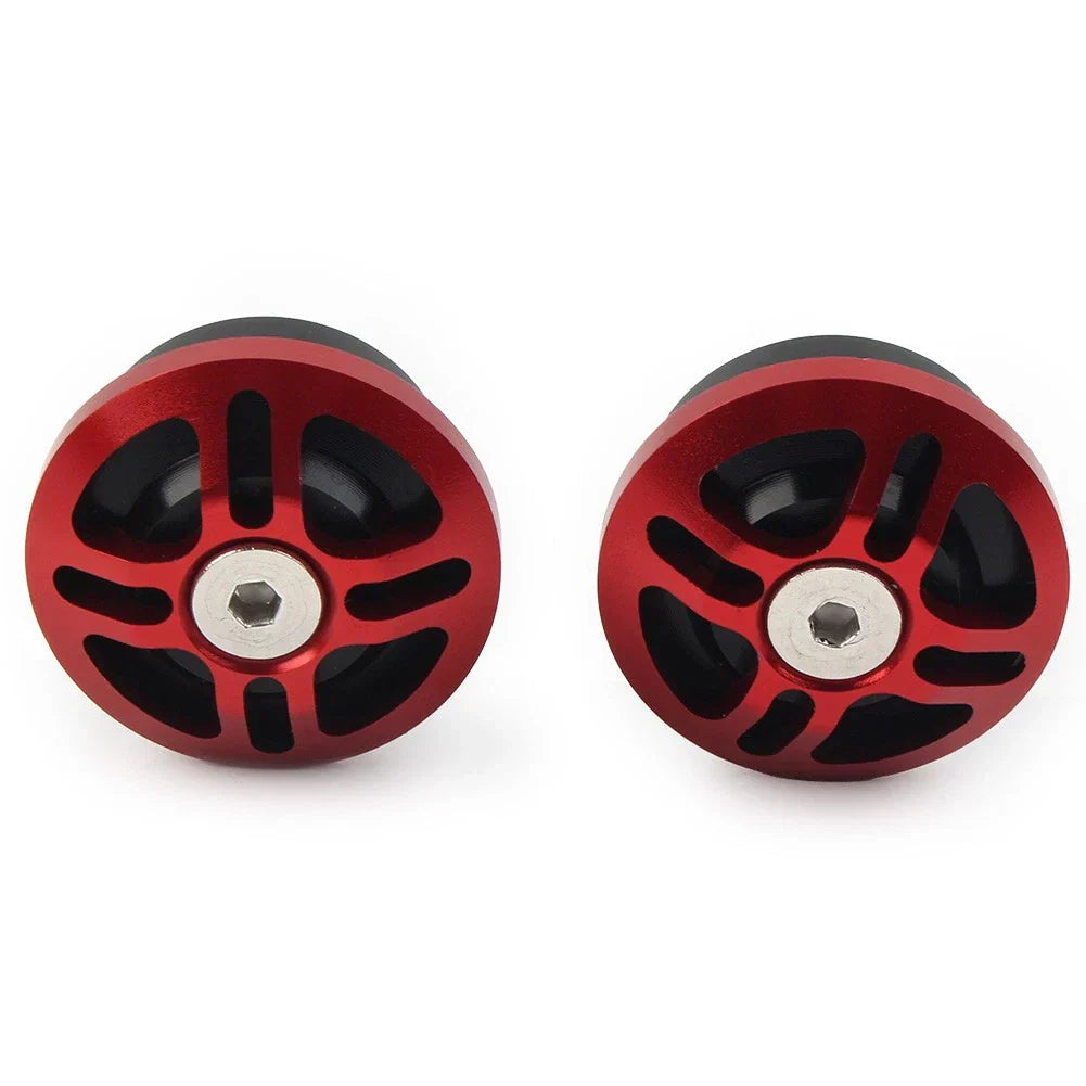 Red Frame Hole Cover Fairing Bolt Plug Cap for KAWASAKI Ninja 250 400 Z400 (18-20)