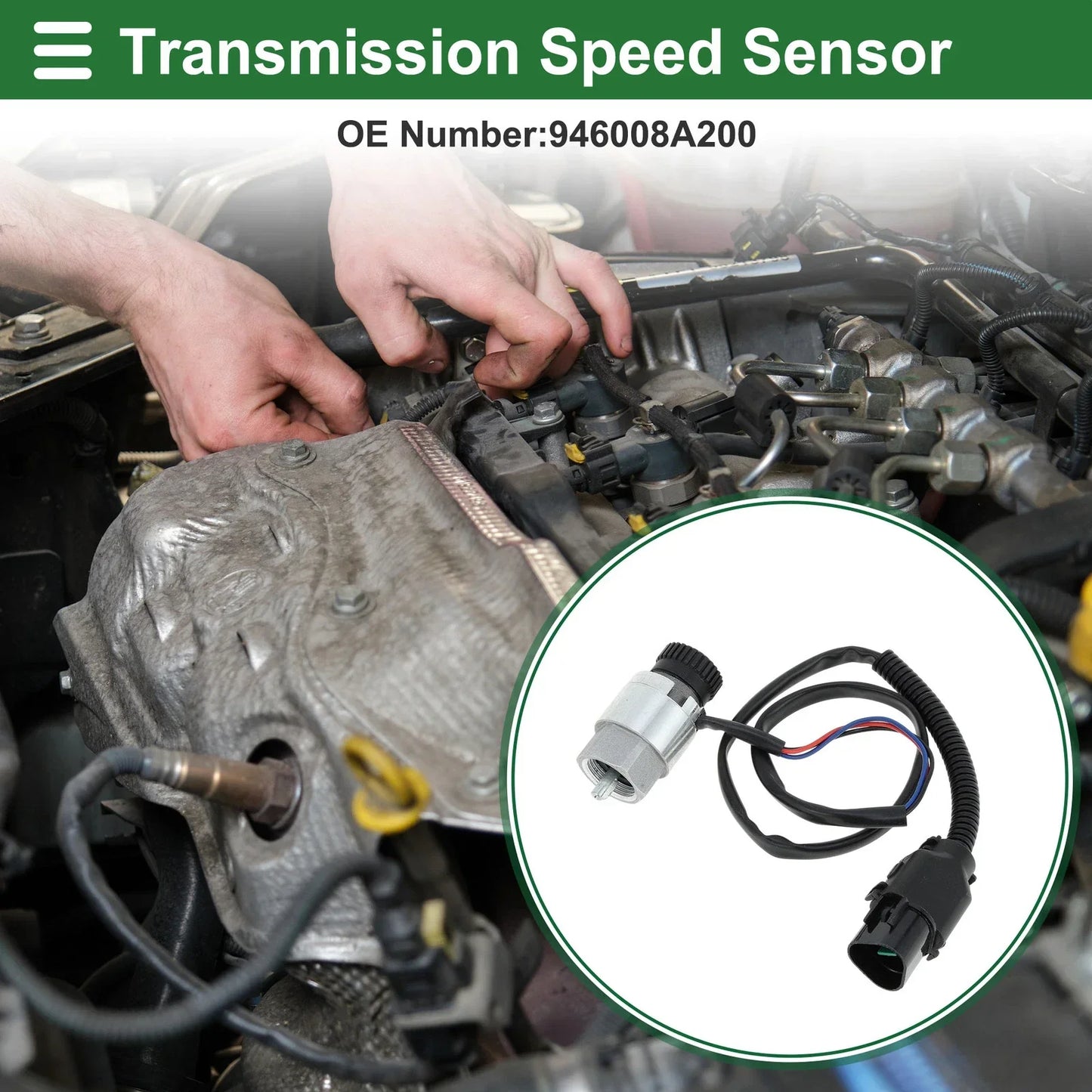 Transmission Speedometer Sensor for Hyundai HD1000 (2000-2005)