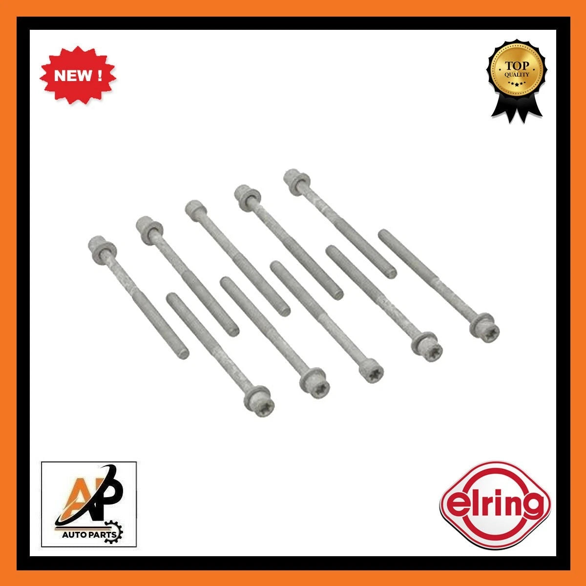 Cylinder Head Bolt Set Replacement for Chrysler 4B11 FQ30 (2011–2019)