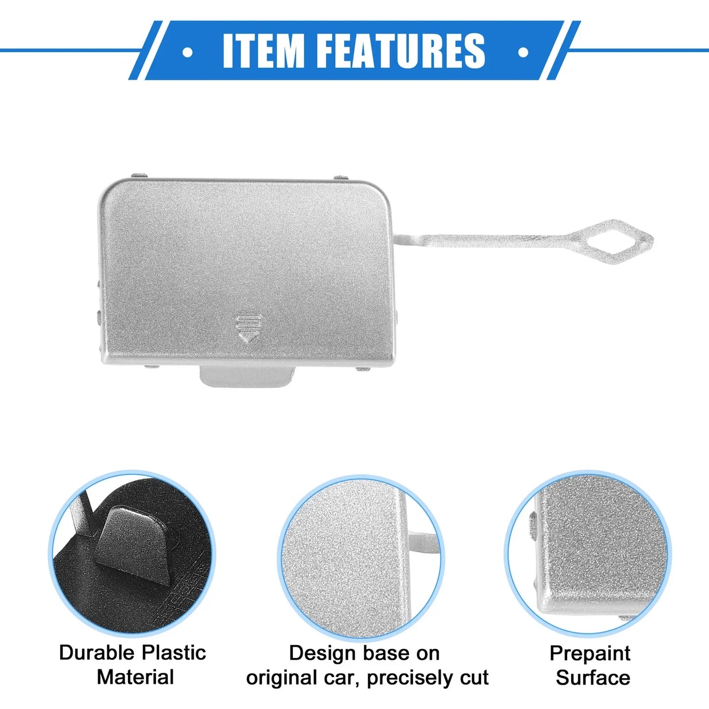 Front Bumper Tow Hook Cover for Mercedes-Benz C300 W204 (2008-2015)