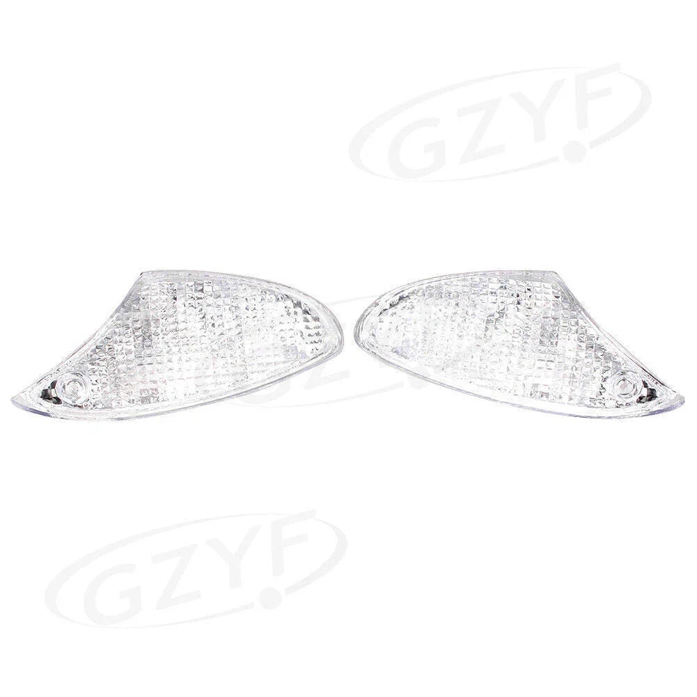 Clear Front Turn Signal Lens Covers for BMW K1200S K1300S (All Years)