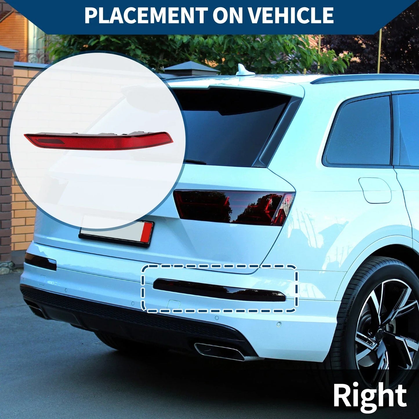 Rear Right Tail Light Shell for Porsche Cayenne (2011-2018)