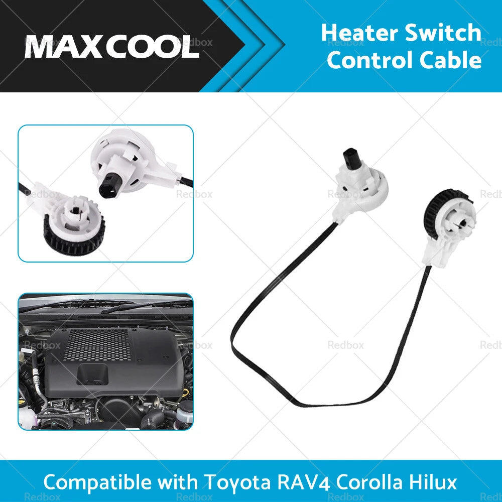 Heater Button Switch Control Cable for Toyota RAV4, Hilux (2001-2023)
