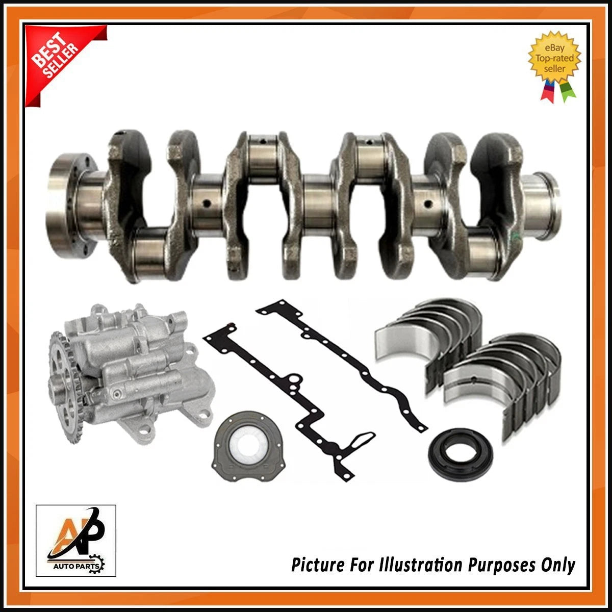 Engine Rebuild Parts Kit Heavy Duty for Ford Transit 2.2 TDCi FWD (2007–2019)