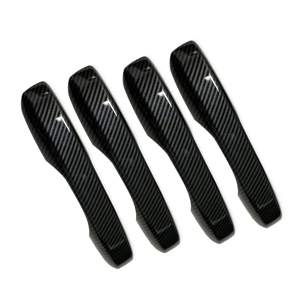 Carbon Fiber Outer Door Handle Cover Trim for Honda Civic, Accord, CR-V, HR-V (2022-2023)