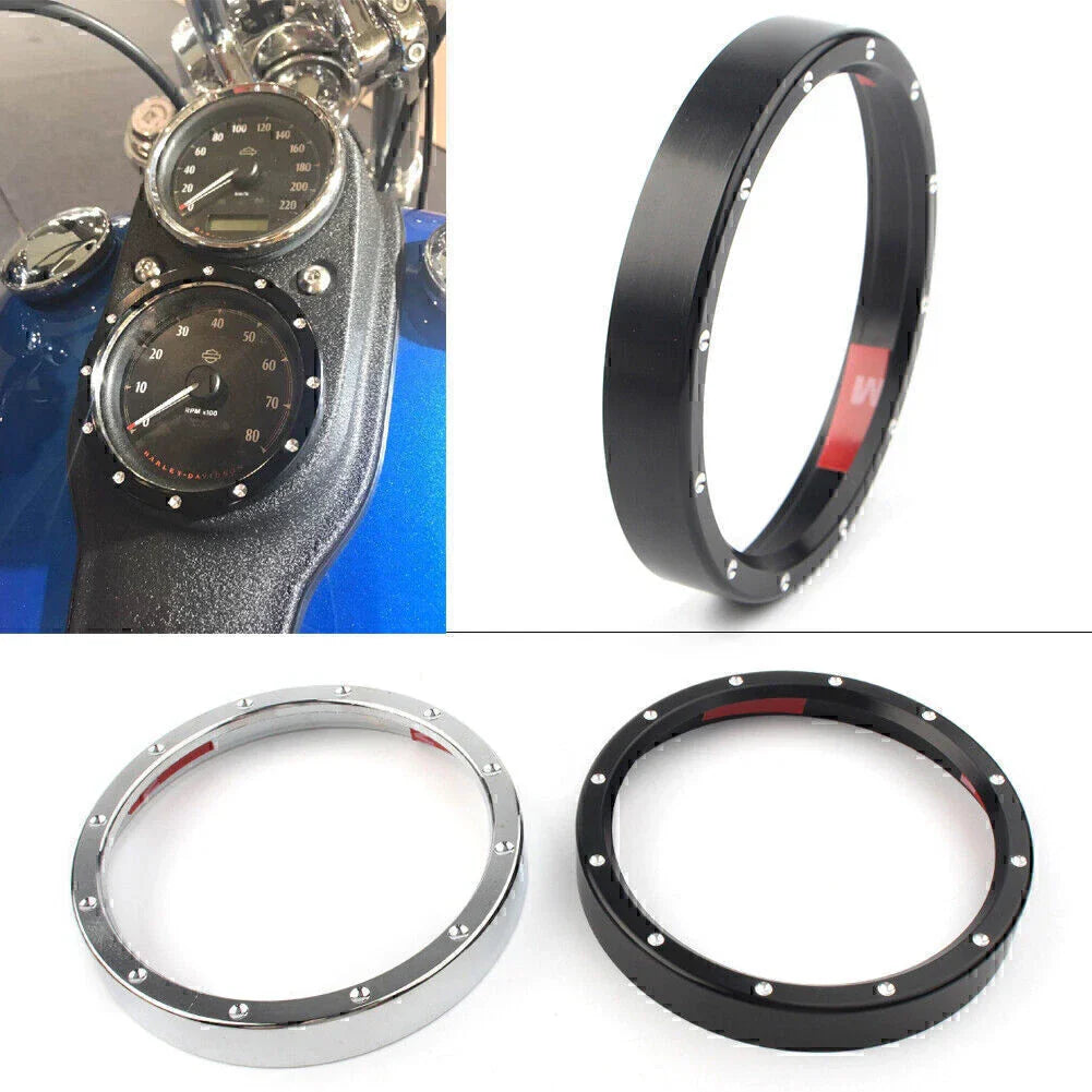 Speedometer Gauge Bezel Trim Ring for Harley Sportster XL883, Street Bob (2004-2023)