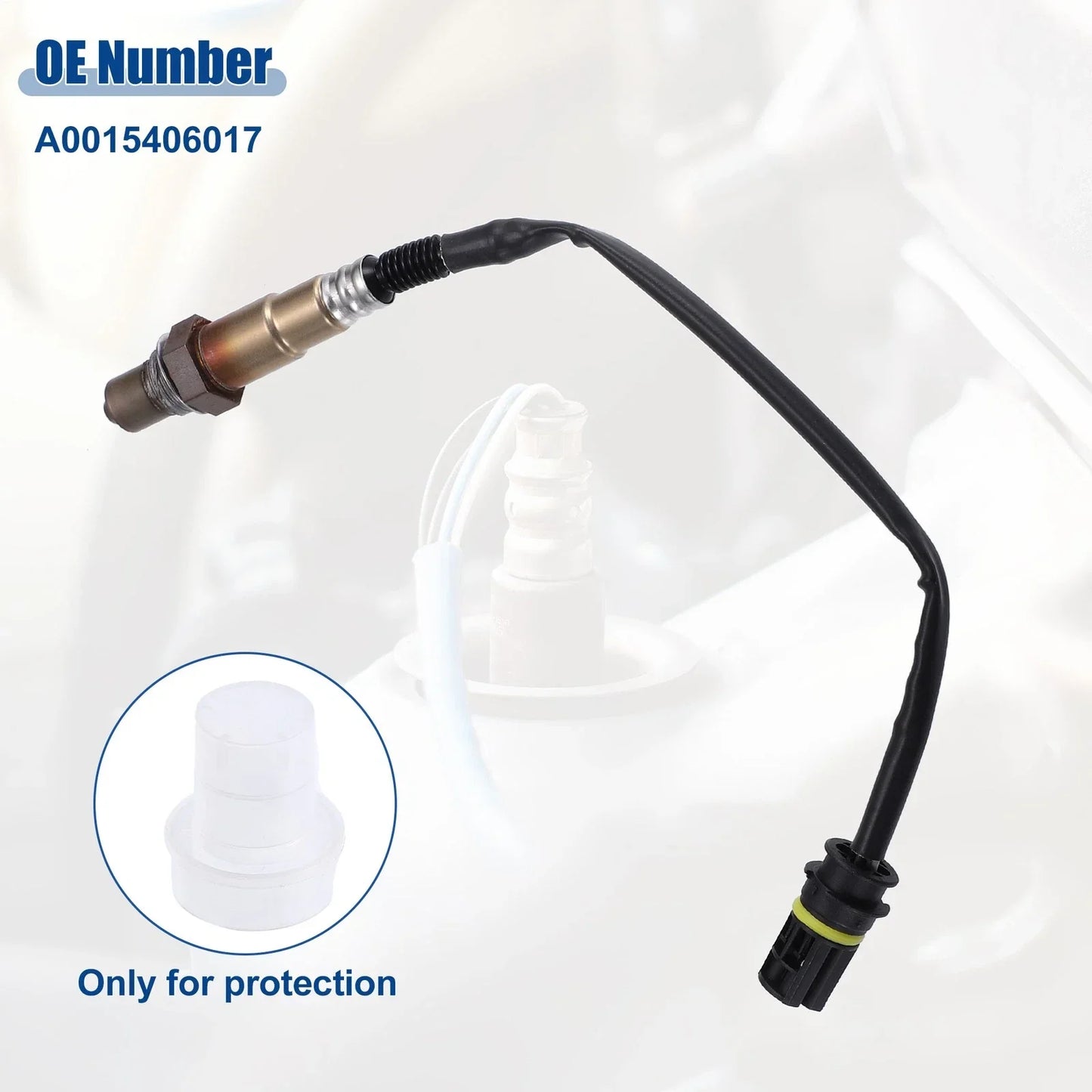 O2 Oxygen Sensor for Mercedes-Benz ML350 2003-2006 (2 x Sensors) Black