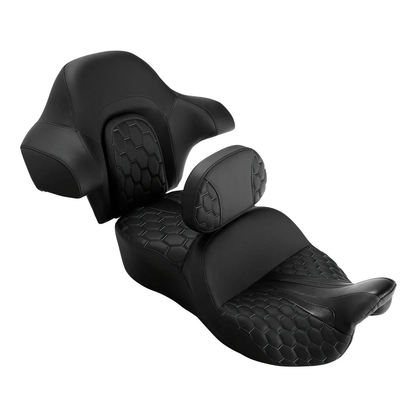 Seat Cushion Backrest for Harley Electra Glide FLHT (2014-2023)