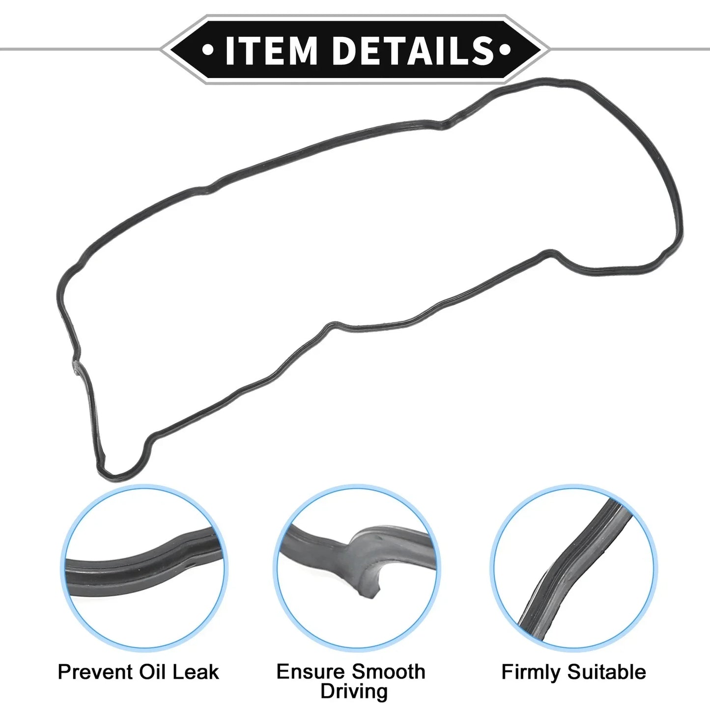 Valve Cover Gasket for Lexus ES300 1994-1998 (2 x Cylinder Head Valves)
