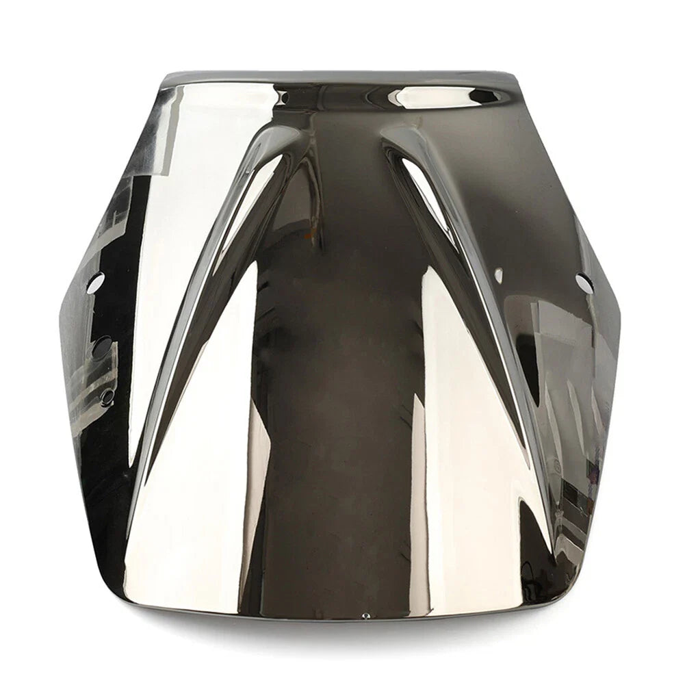 Windshield Deflector for Universal Motor Silver (Fits Most Models)