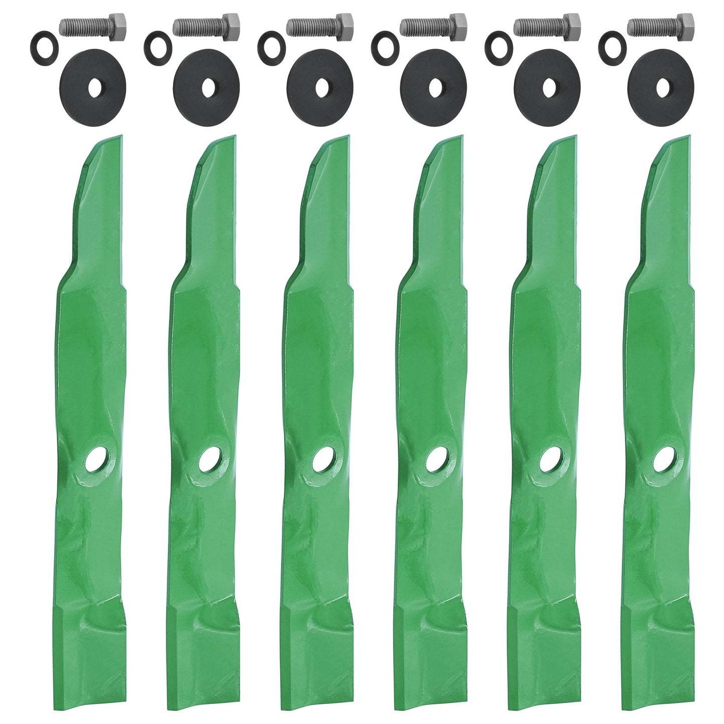 60 in Deck Blade with Bolt Replacement for John Deere M128485 (2000–2010)