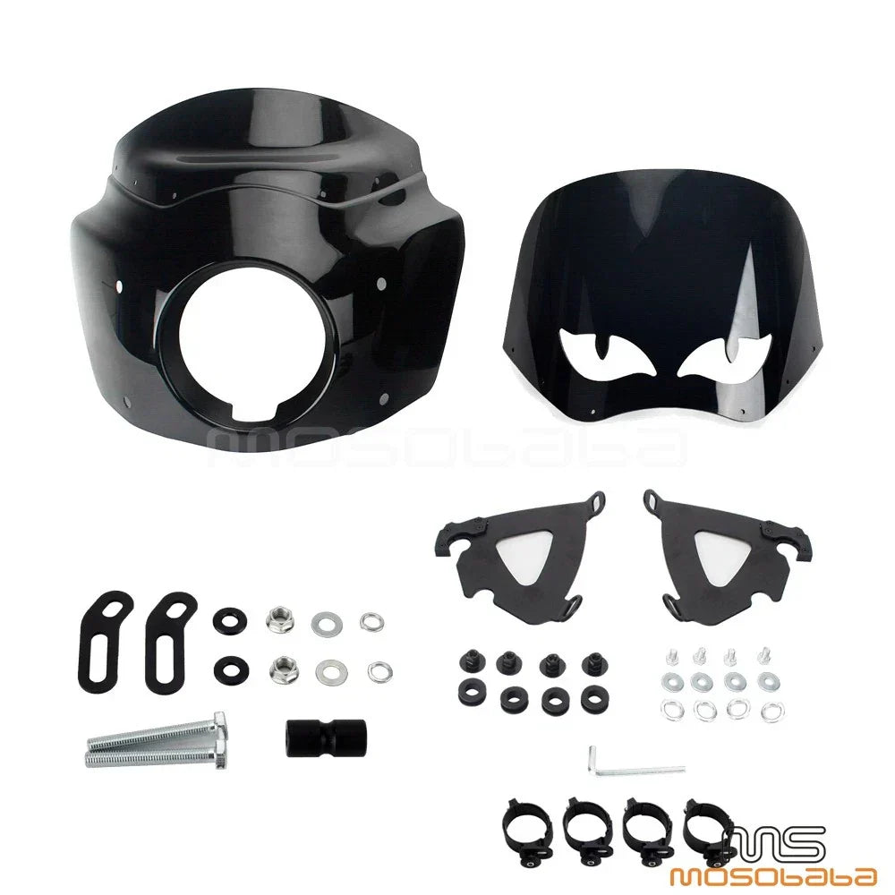 Front Fairing Windshield with Hardware for Harley Low Rider S (2021-2023)