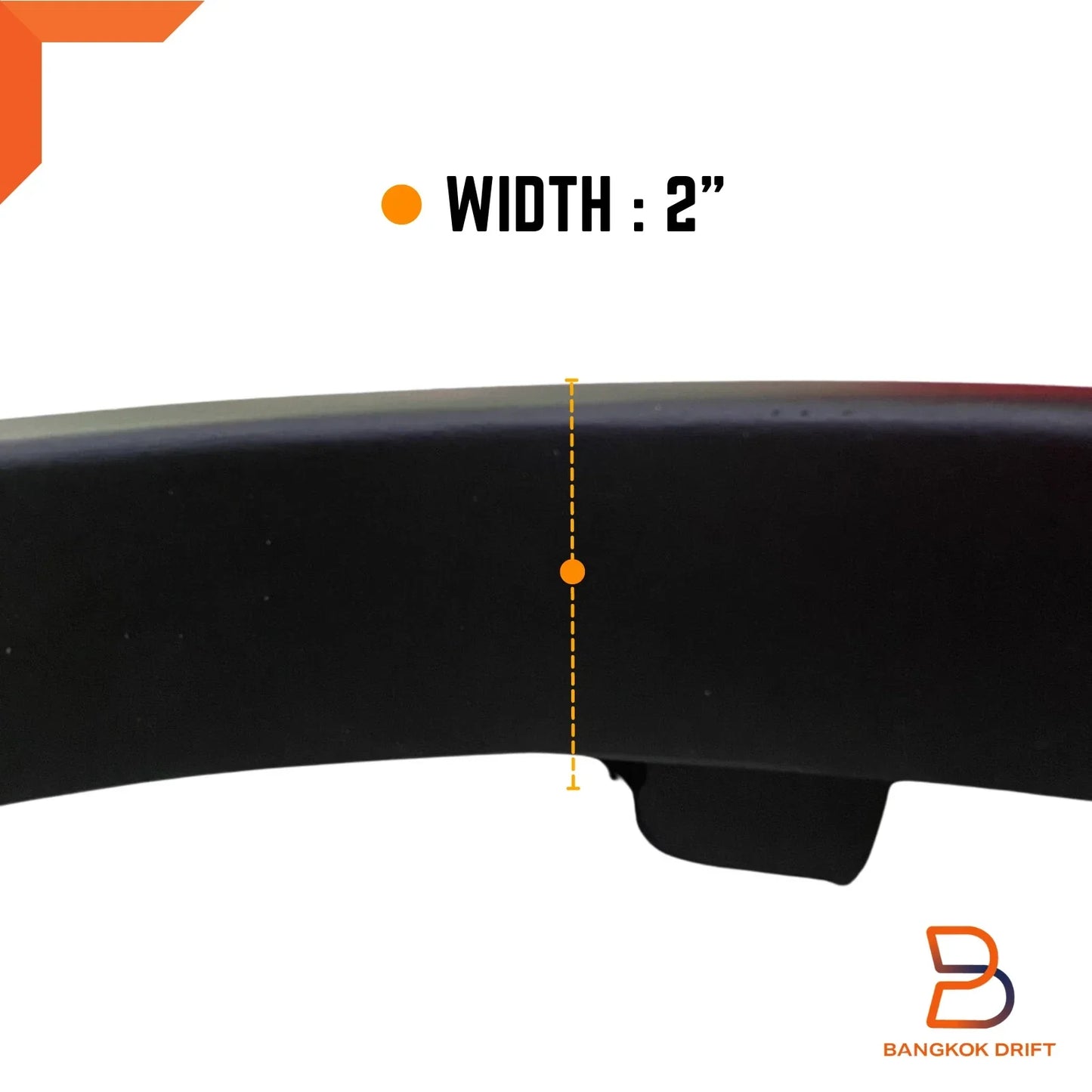 Matte Black SR5 Fender Flare Arch for Toyota Hilux Ute (1997-2004)