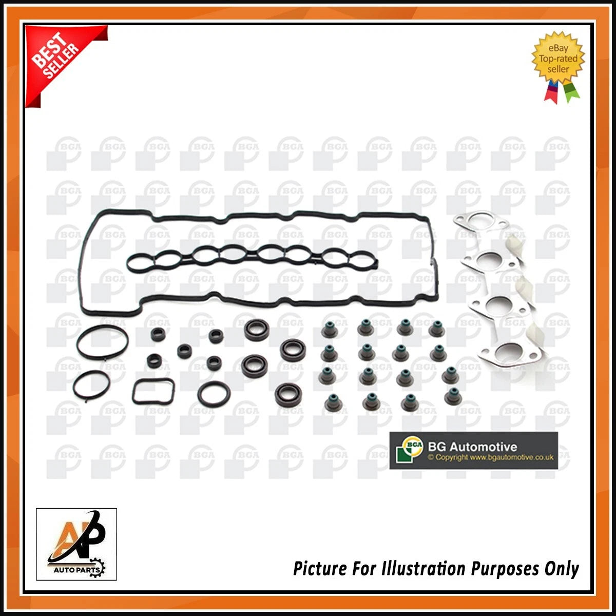 Head Gasket Kit OEM Replacement for Hyundai Kia 1.7 CRDi D4FD (2000–2012)